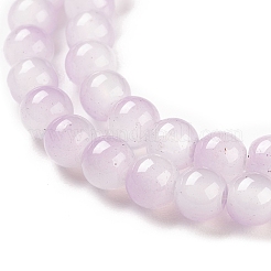 Выпечка окрашенные стеклянные бусины пряди DGLA-R053-01B