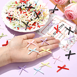 300 шт. 10-х цветный полиэстеровый бант для украшения&nbsp;DIY-SP0004-88