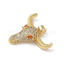 Латунные микро проложить кубического циркония подвески&nbsp;KK-F924-17B-G