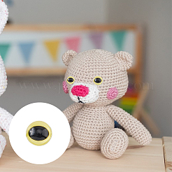 15 стиль пластиковые кукольные глаза для творчества DIY-FH0006-80