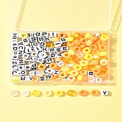 Прозрачные и непрозрачные акриловые бусины&nbsp;KY-FS0001-26C