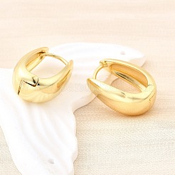 U-образные латунные серьги-кольца EJEW-Z121-04G