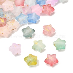 200 шт. матовые акриловые подвески&nbsp;OACR-FP0001-25