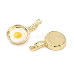 Латунь эмаль подвески&nbsp;KK-L256-04G