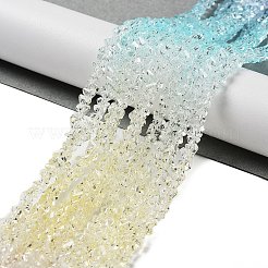 Прозрачные стеклянные бусины&nbsp;LS-GLAA-H023-03F