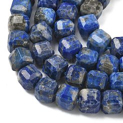 Нитки бусины из натурального ляписа-лазури&nbsp;G-C267-A02