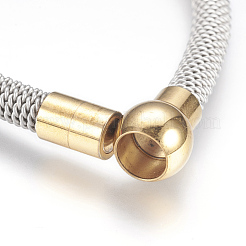 Браслеты из нержавеющей стали 304 BJEW-F274-02G