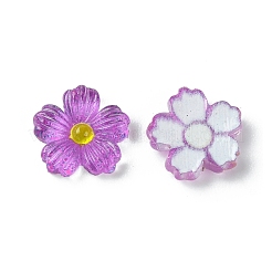 Кабошоны из полупрозрачной смолы&nbsp;RESI-E039-14