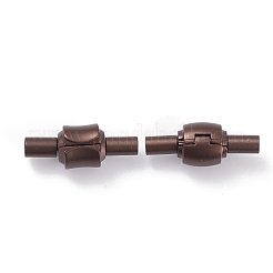 Ионное покрытие (IP) 304 нержавеющая сталь европейские застежки с концами шнура STAS-G239-15R