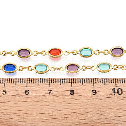 Латунные овальные звенья цепи&nbsp;CHC-N023-04E-G