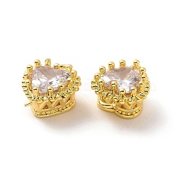 Подвески из латуни с прозрачным стеклом KK-E068-VF190