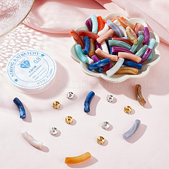 Набор для самостоятельного изготовления браслета из трубок&nbsp;MACR-GO0001-02