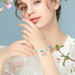 22шт 10 стиля натуральных пресноводных бусин из ракушек&nbsp;SHEL-AR0001-04