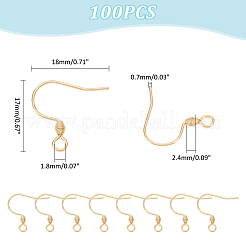 100 шт. проволока для сережек из нержавеющей стали 304&nbsp;STAS-UN0058-43