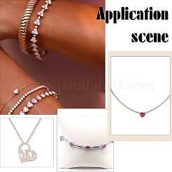 180шт 12 стиля прозрачных стеклянных кабошонов GGLA-FH001-01