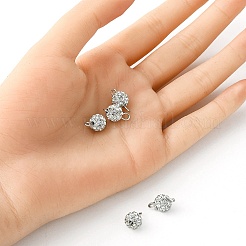 Подвески из полимерной глины со стразами&nbsp;PALLOY-YW0001-41