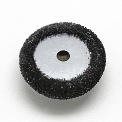 Бархатные покрытые бусины WOVE-S084-34A