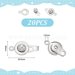 Застежки-кнопки из нержавеющей стали 304 STAS-UN0009-06P