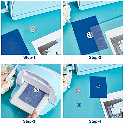 Углеродистая сталь разрезает трафареты DIY-WH0309-524