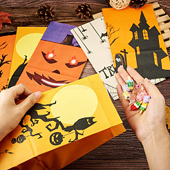 20 шт. 5 стильных бумажных пакета для конфет на Хэллоуин&nbsp;ABAG-TA0001-39