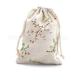 Drawstring мешки хлопка упаковка мешочки&nbsp;ABAG-S003-07A