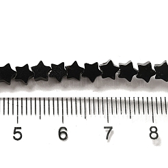 Натуральные бусины из черного оникса (окрашенные и нагретые)&nbsp;G-G085-B44-01