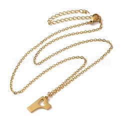 Подвески из нержавеющей стали 304&nbsp;LS-NJEW-H036-02G-R