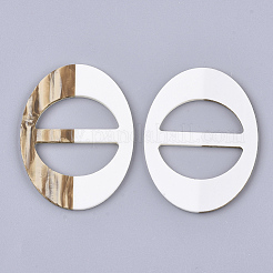 Прорезиненные акриловые застежки OACR-T020-026C