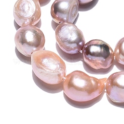 Нити из натурального культивированного пресноводного жемчуга PEAR-N014-08D-02