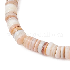 Браслеты из натуральных пресноводных ракушек в виде морских черепах и морских звезд&nbsp;BJEW-55.0-04