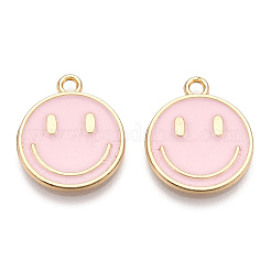 Подвески из эмалевого сплава легкого золота&nbsp;ENAM-N056-197B