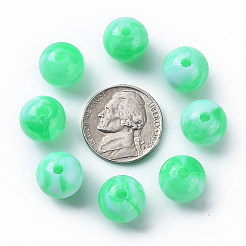 Акриловые бусины MACR-S375-001B-M