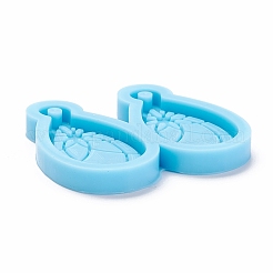 Силиконовые Молды для кулонов&nbsp;X-DIY-M028-03