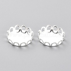 Оправы кабошонов из нержавеющей стали 304&nbsp;STAS-Y001-09A-S