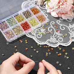 50 г 10 цвета прозрачные акриловые бусины&nbsp;FIND-CJ0002-86