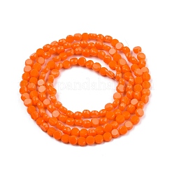 Непрозрачные сплошные цветные стеклянные бусины&nbsp;GLAA-N052-05A-A13