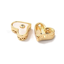 Многожильные звенья из прозрачного кубического циркония из латуни KK-B098-04G-02