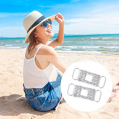 20 шт. сплав хрустальные стеклянные стразы соединительные подвески&nbsp;FIND-CA0009-23A