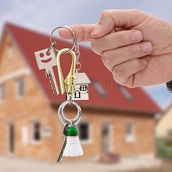 28 шт. 7-х цветные подвески из непрозрачной смолы в виде спортивных мячей RESI-FH0001-58