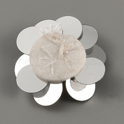 Аппликации из бисера из пвх в форме цветка/блестки&nbsp;DIY-WH0308-287G