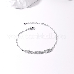 Браслеты из латунных овальных звеньев&nbsp;GZ7697