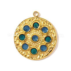 Подвески из нержавеющей стали 304 с эмалью&nbsp;STAS-OY003-14G