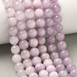 Природные кунцит бисер нитей&nbsp;G-H313-01B-8mm
