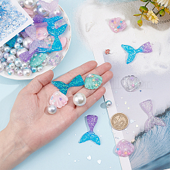 Наполнители для ваз с русалочьей тематикой DIY-BC0006-22