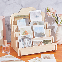 2 пакет 4-слотовые деревянные подставки для дисплеев&nbsp;ODIS-UN0001-18