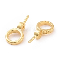 925 поручни с винтовой проушиной из стерлингового серебра STER-D035-46G