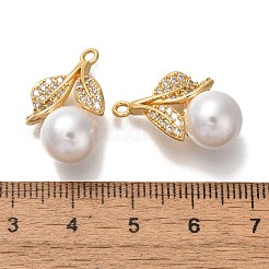 Латунные микро проложить кубического циркония подвески&nbsp;KK-B107-10G