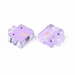 Прозрачные акриловые бусины ACRC-S039-10D