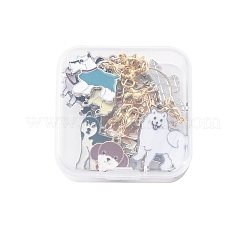 Кулон из сплава эмали HJEW-SW00023-01