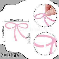 30 шт. непрозрачный акриловый бокал-кабошон&nbsp;OACR-GA0001-27A